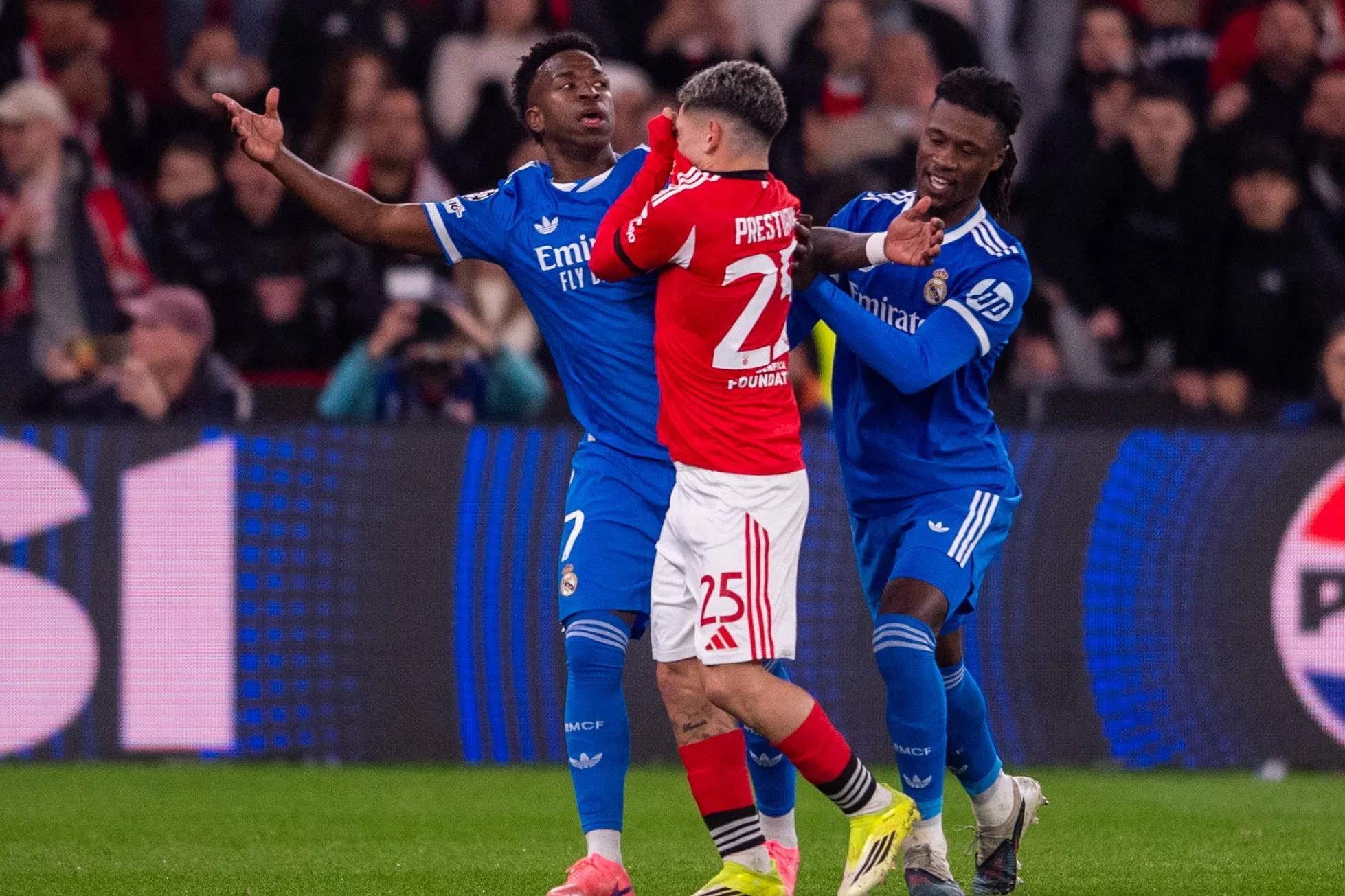 普雷斯蒂安尼:我没种族歧视维尼修斯,当时骂他懦夫不是猴子