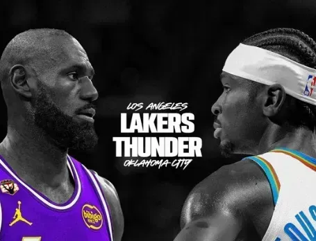 九游体育入口-ESPN预测明日季后赛:湖人胜率33.0%,雷霆胜率67.0%